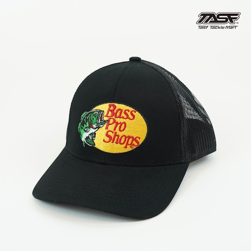 BASS PRO SHOPS /  Embroidered Mesh CAP / All Black