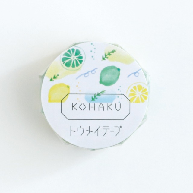 グリーンフラッシュ　KOHAKU　レモン　トウメイテープ　20mmクリアテープ　GF02