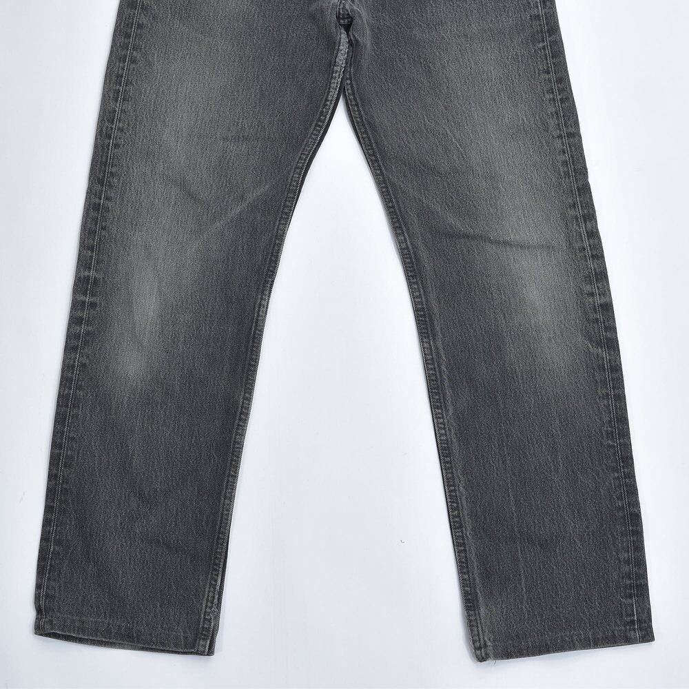 90s USA製 Levi's リーバイス 501-0660 後染め ブラックデニムパンツ
