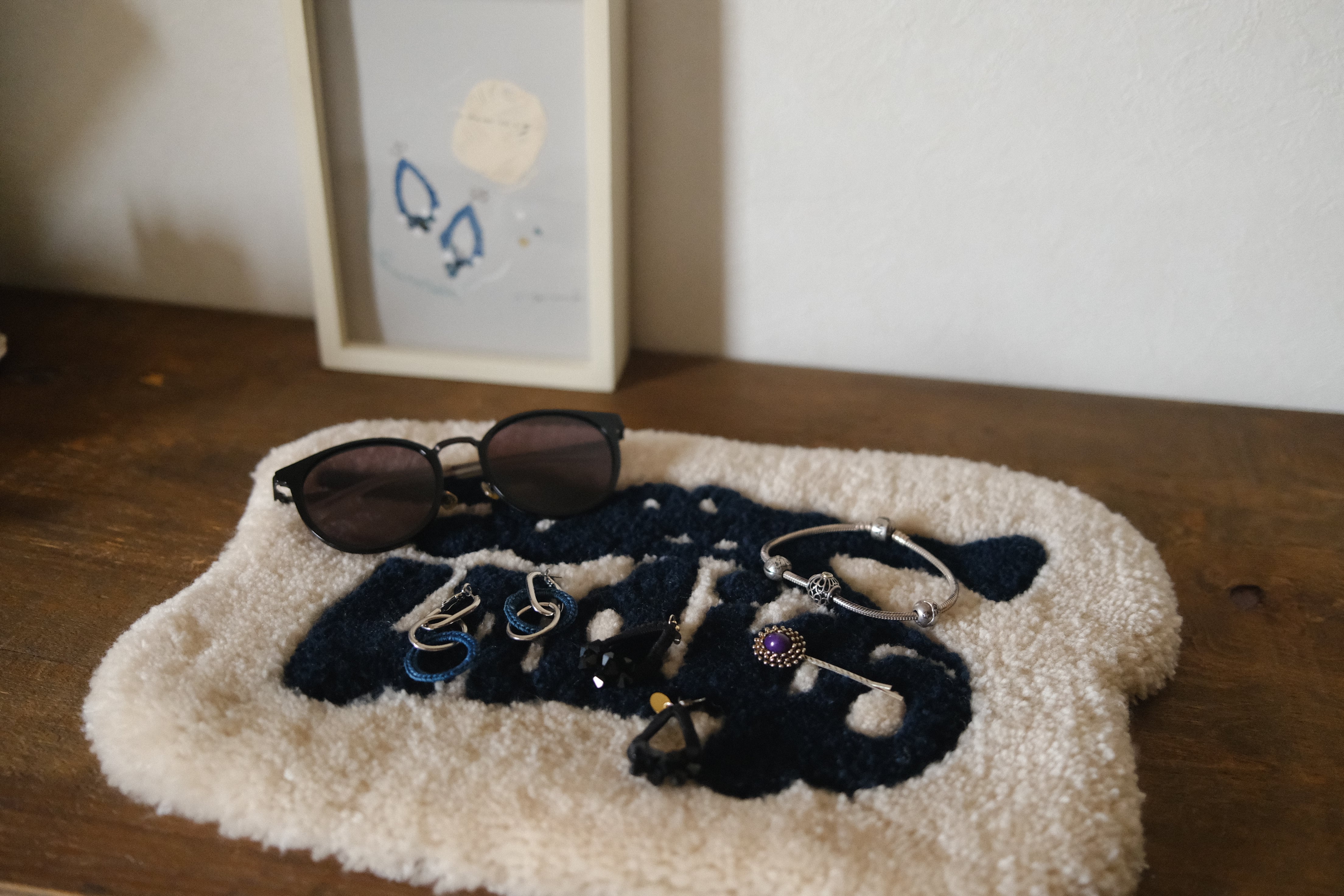 インド/インディゴラグ indigoラグ | indigo.knit