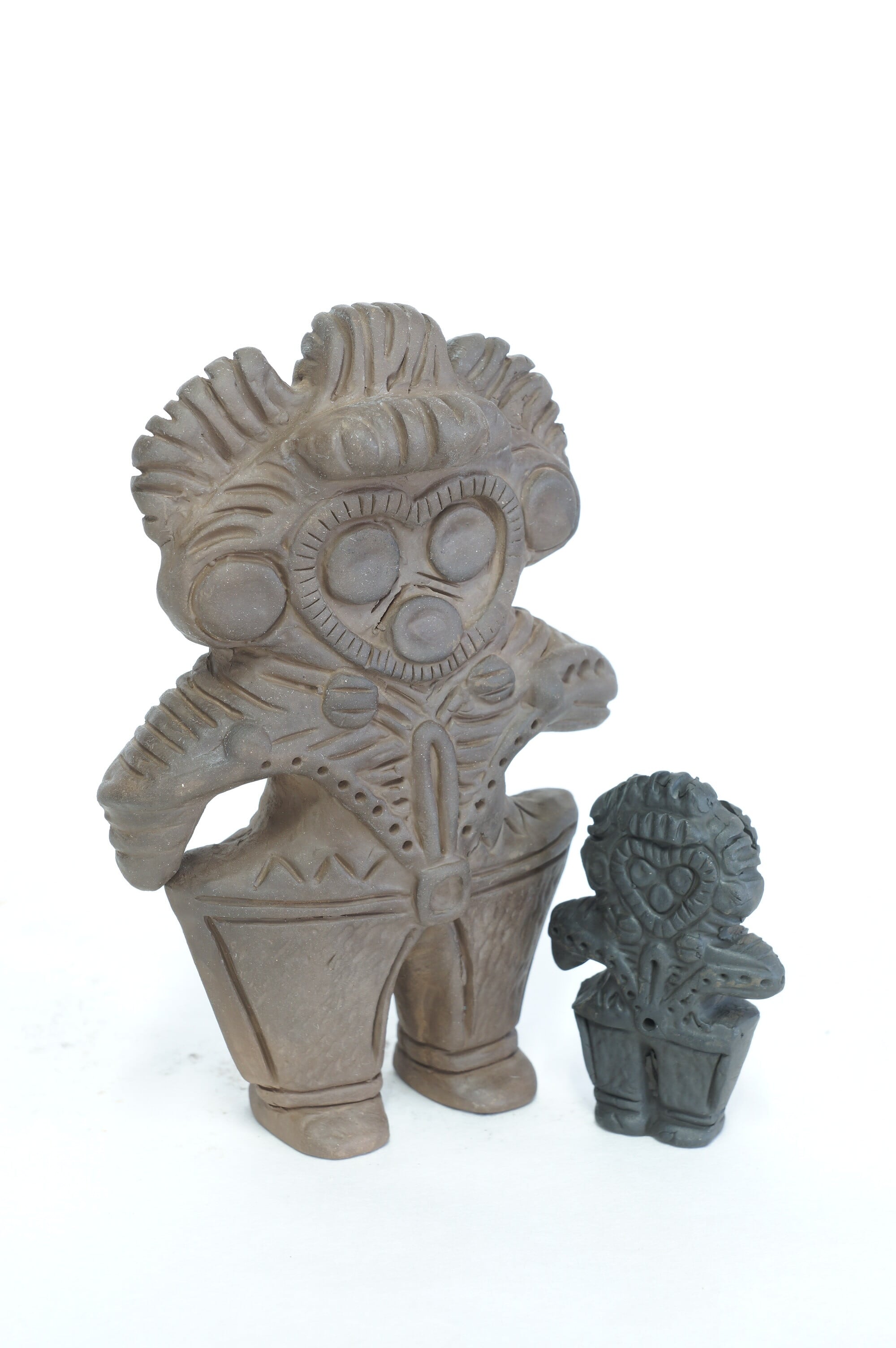 みみずく土偶 中サイズ | いざわさんちの土偶・ハニワ