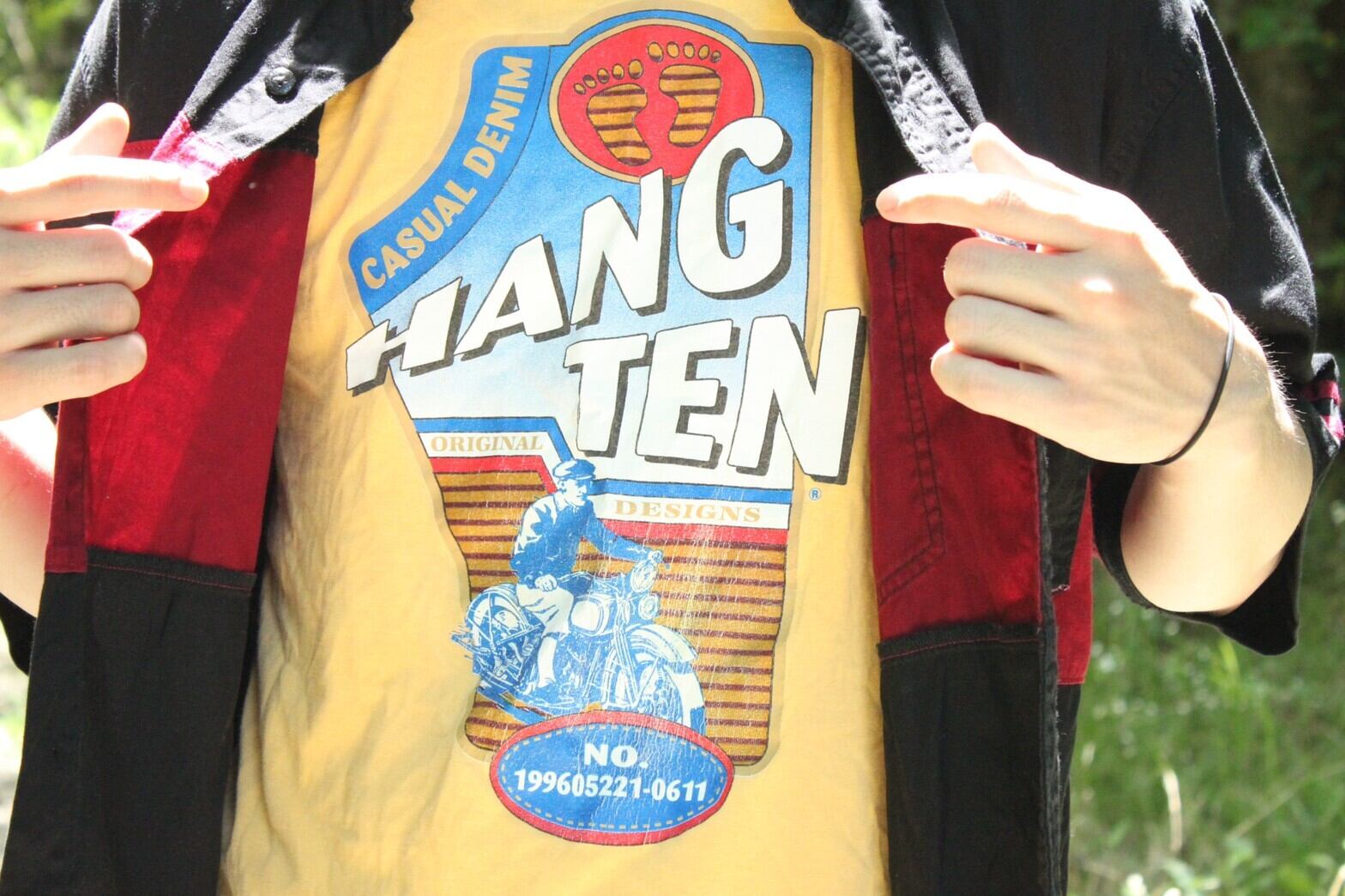 70s HANGTEN S/S tee USA製