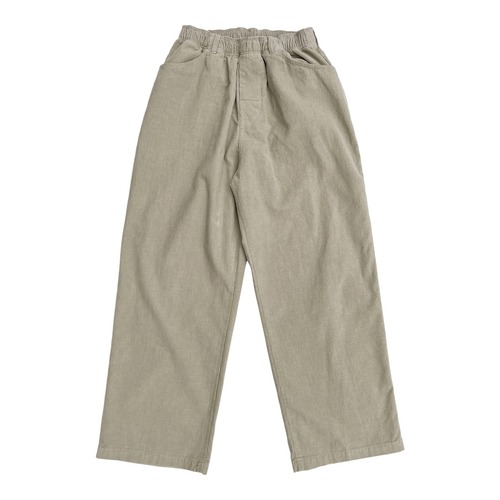 【COMFORTABLE REASON】Grid Cord Slacks(BEIGE)〈国内送料無料〉