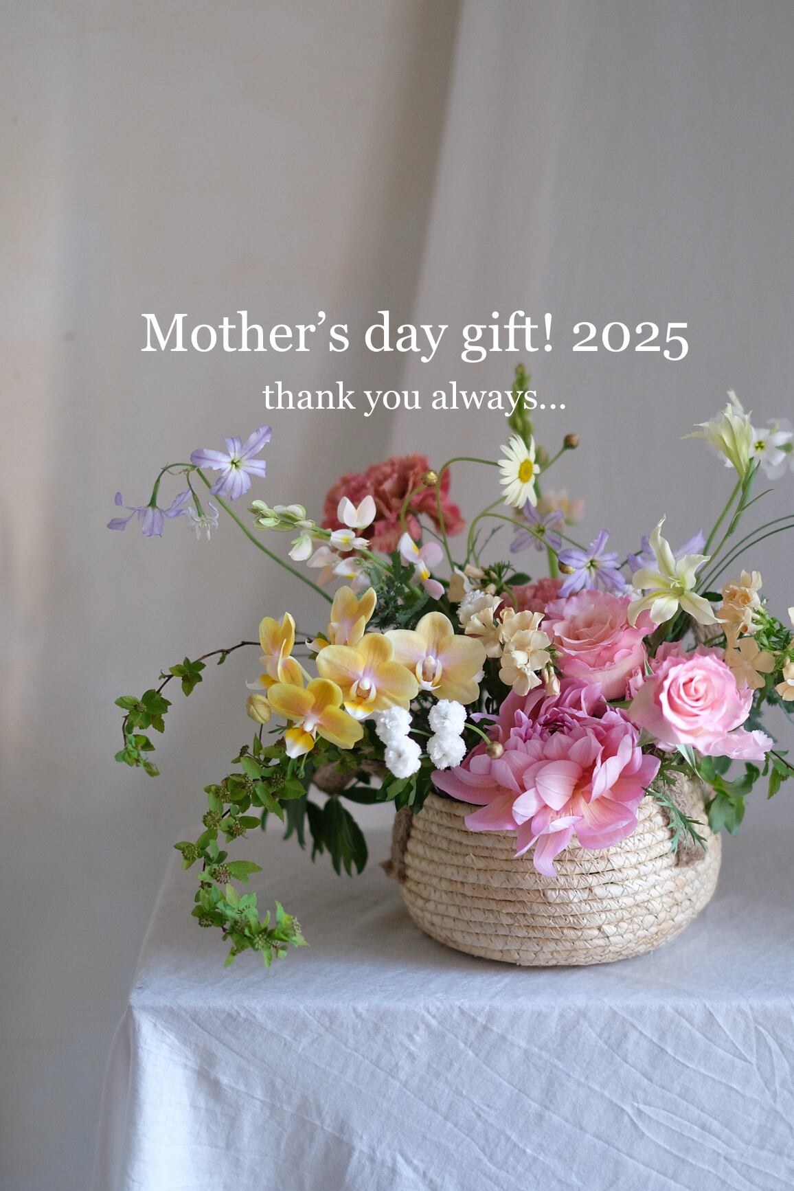 【店舗受取り】Mother's day! Arrangement_M