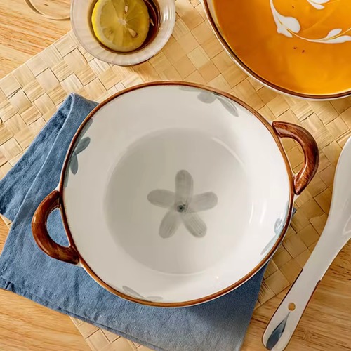 【オーダー品】フラワーハンドルボウル　AE158627