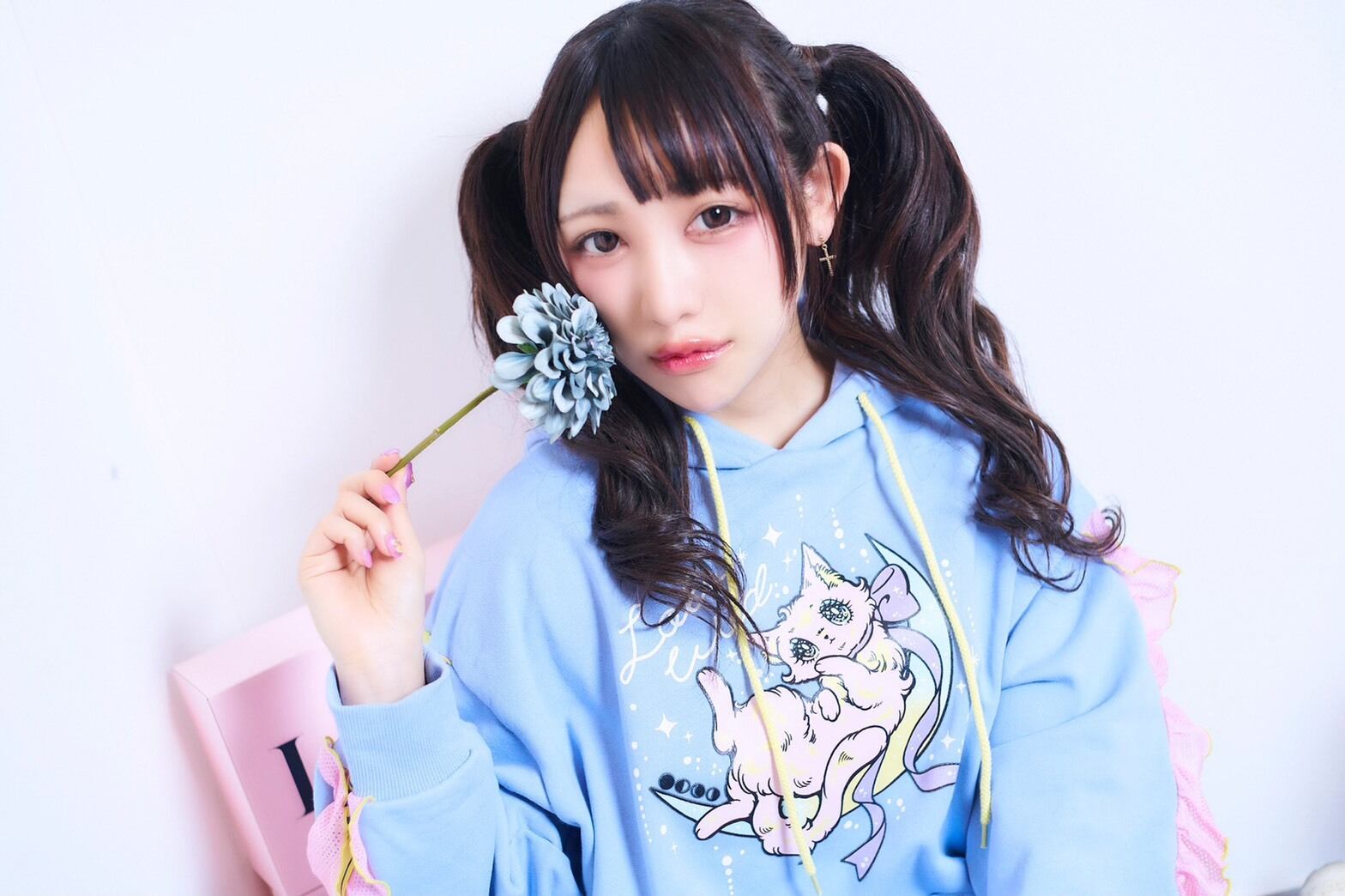 Lola wed.×せきやゆりえ 三日月に甘えるフリルセットアップ