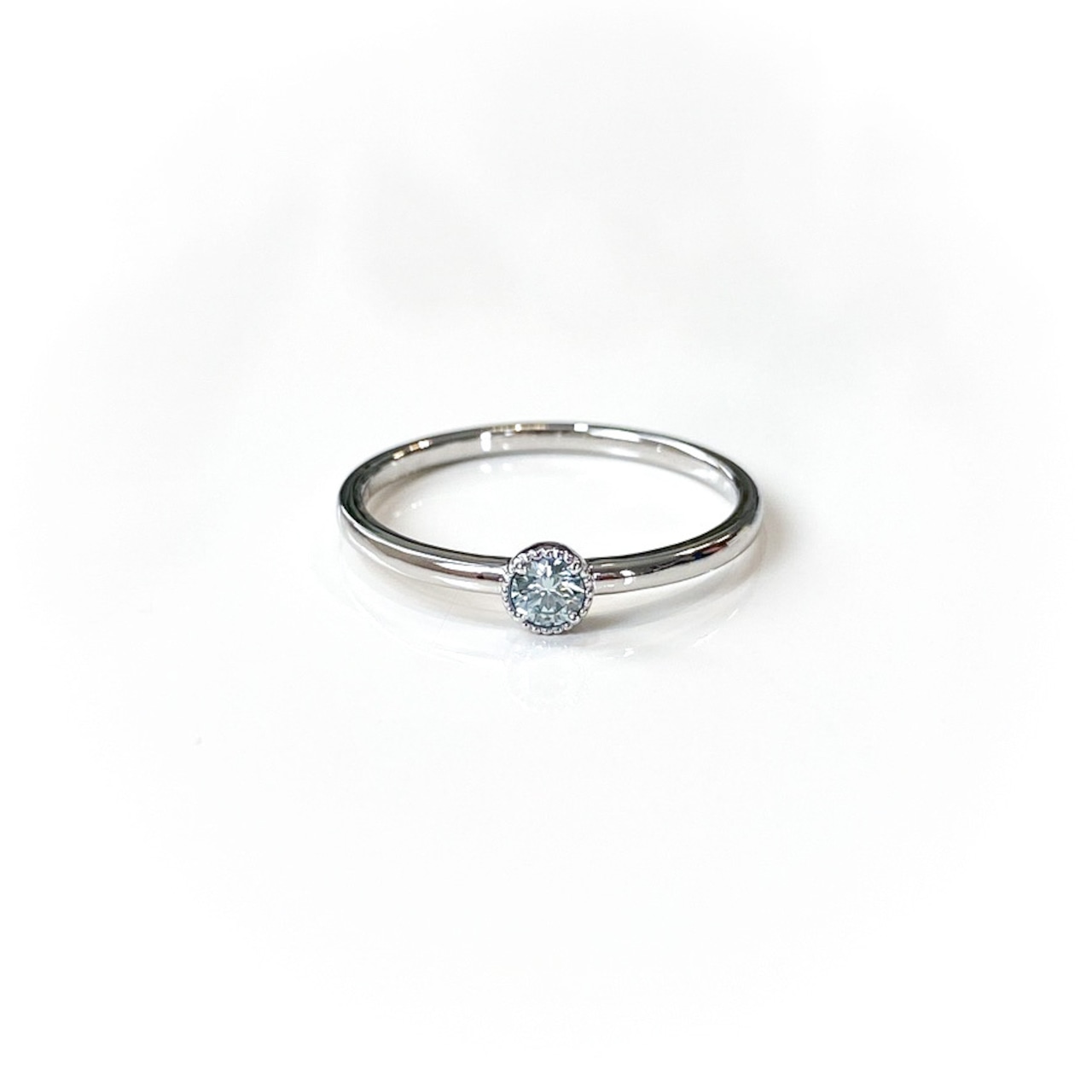 Tarte Ring / K18 / Pt / Diamond【受注生産】