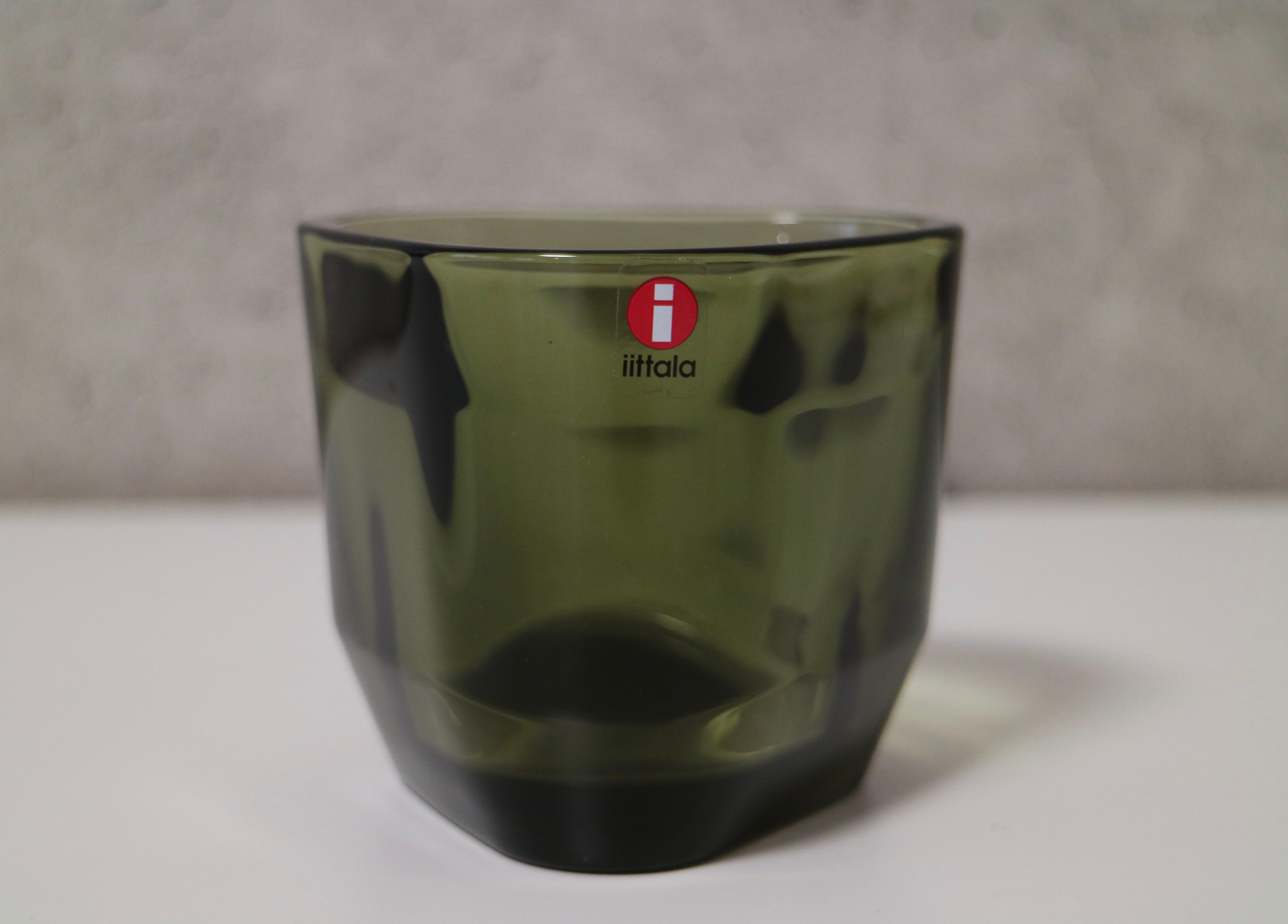 廃盤】iittala Tris / イッタラ トリス キャンドルホルダー モス