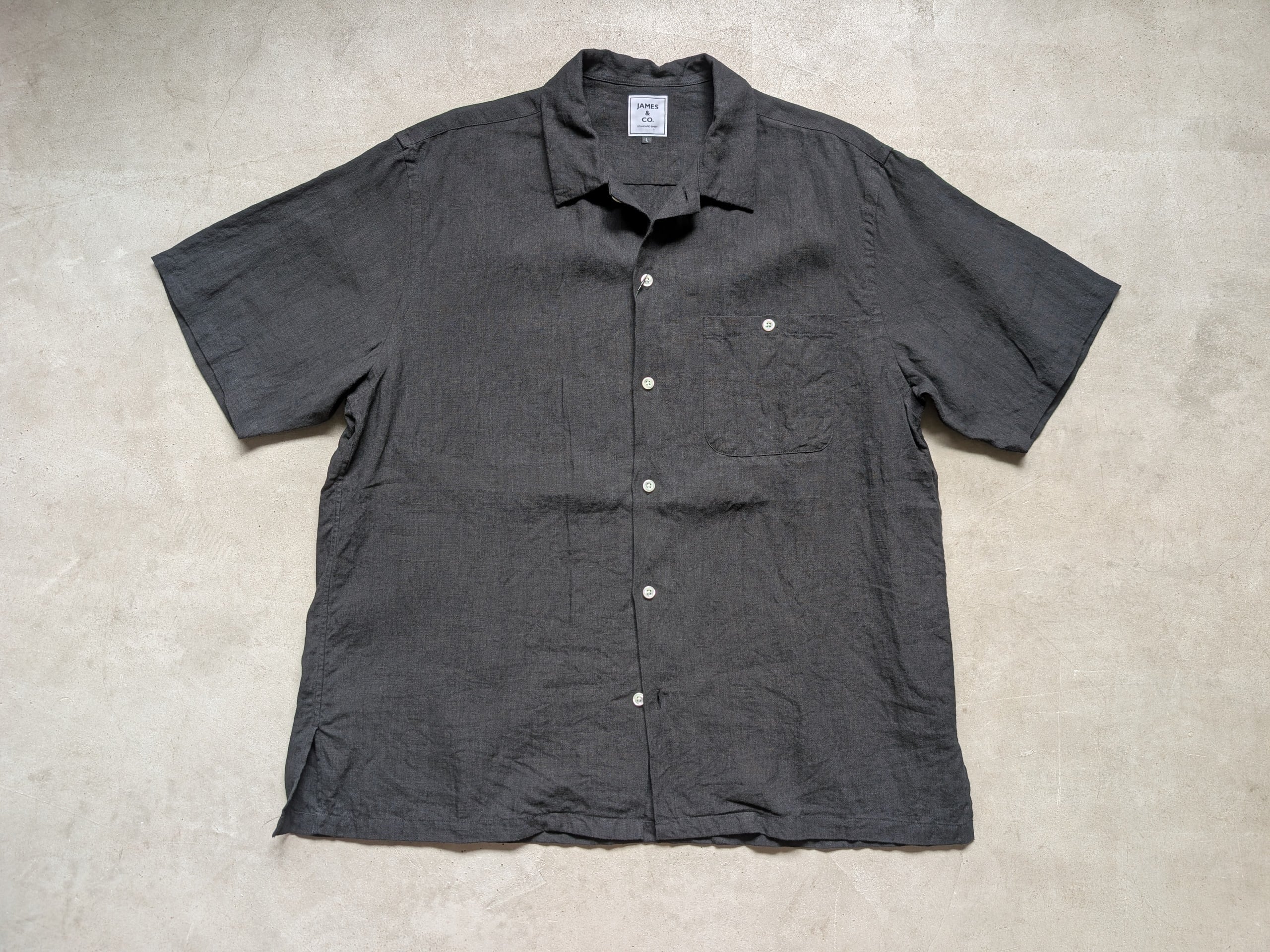 STANDARD SHIRT】Open Collar Shirt（Unisex） | JAMES&CO. | inoya