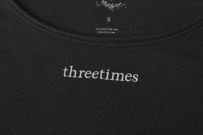 threetimes] Soft bodysuit Black 正規品 韓国ブランド 韓国通販