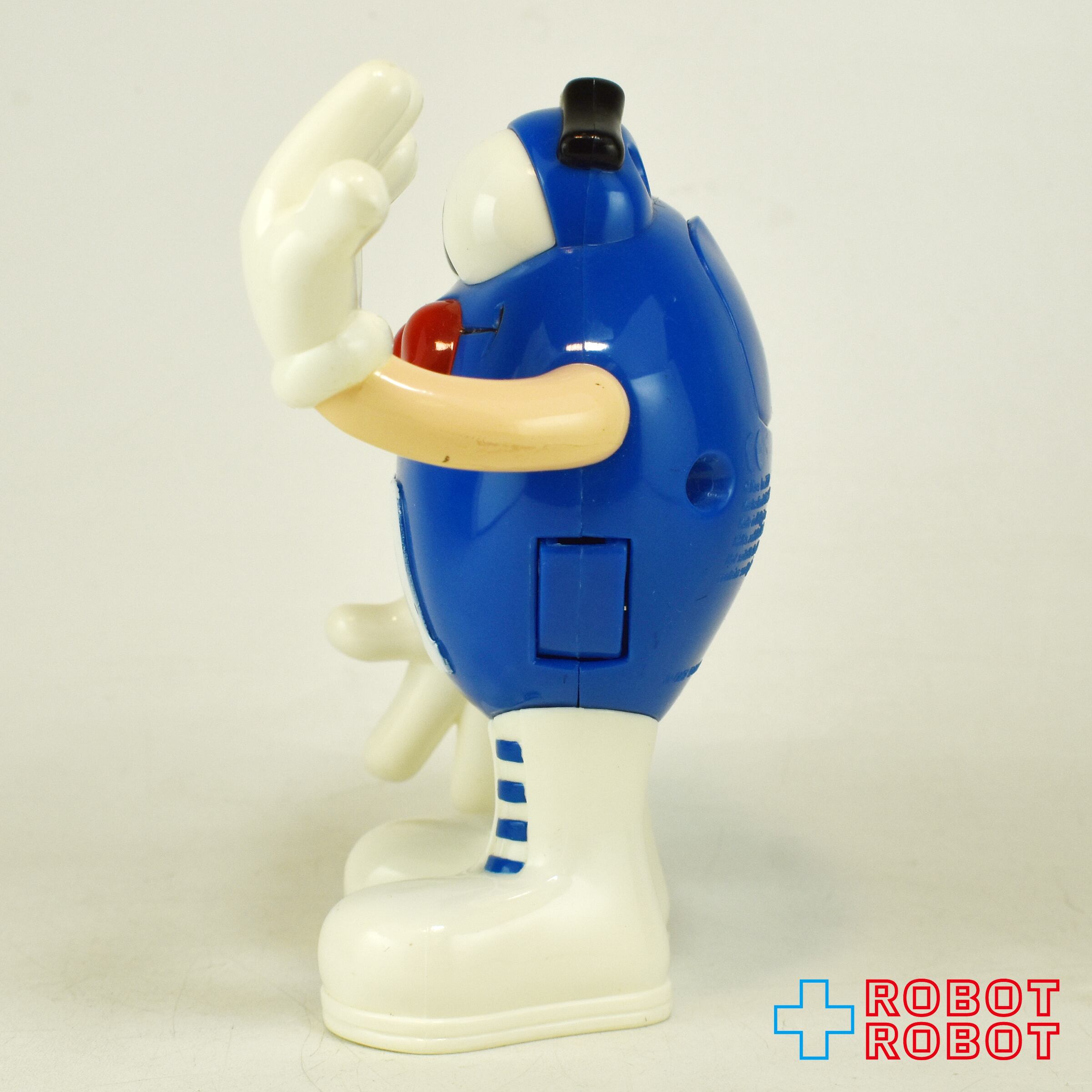 M&M's ビニールフィギュア ブルー M&M's ミニディスペンサー ブルー フィギュア 2001 企業物 | ROBOTROBOT