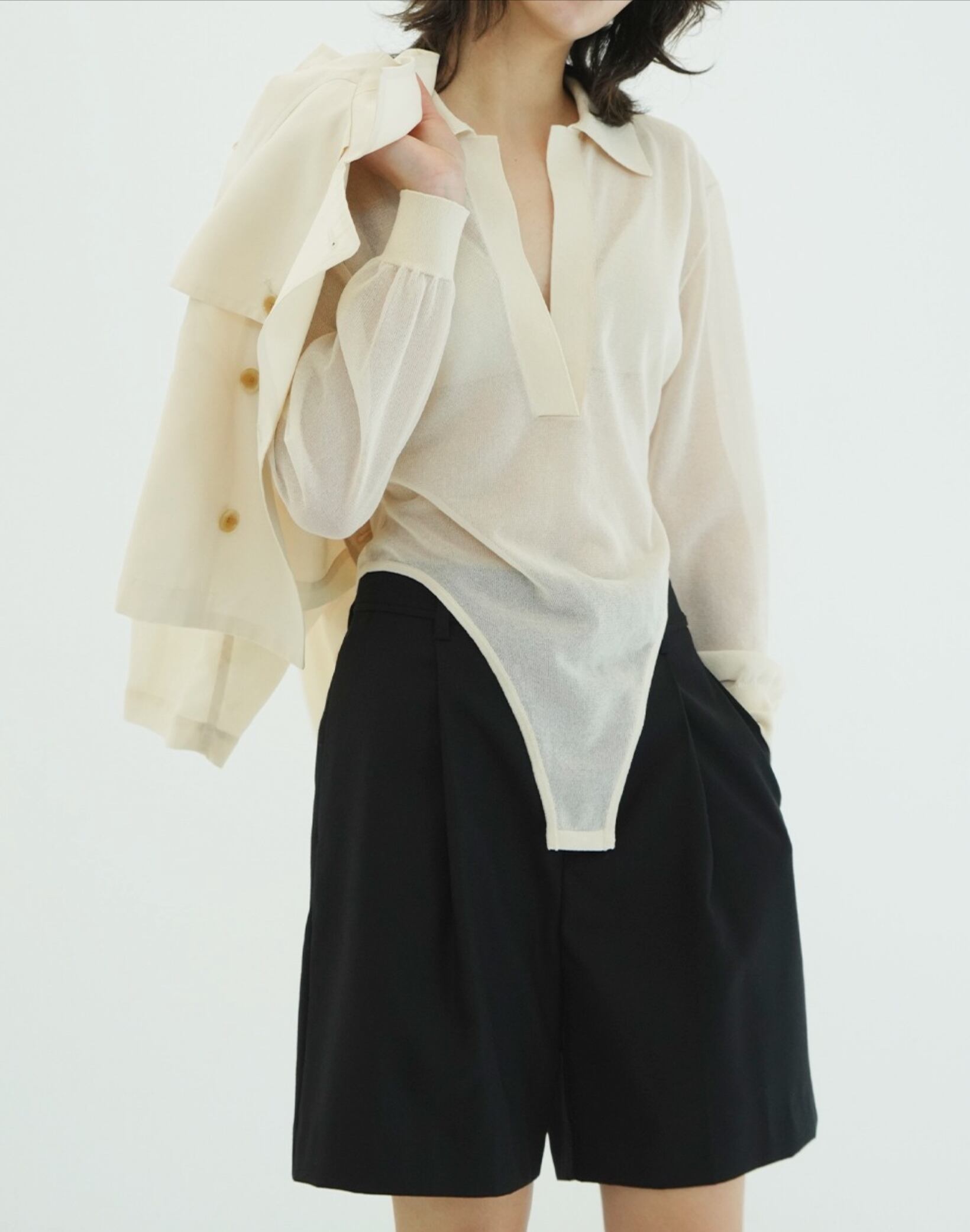 CLANE LOW WAIST HALF PANTS | FLICKA ASHIYA