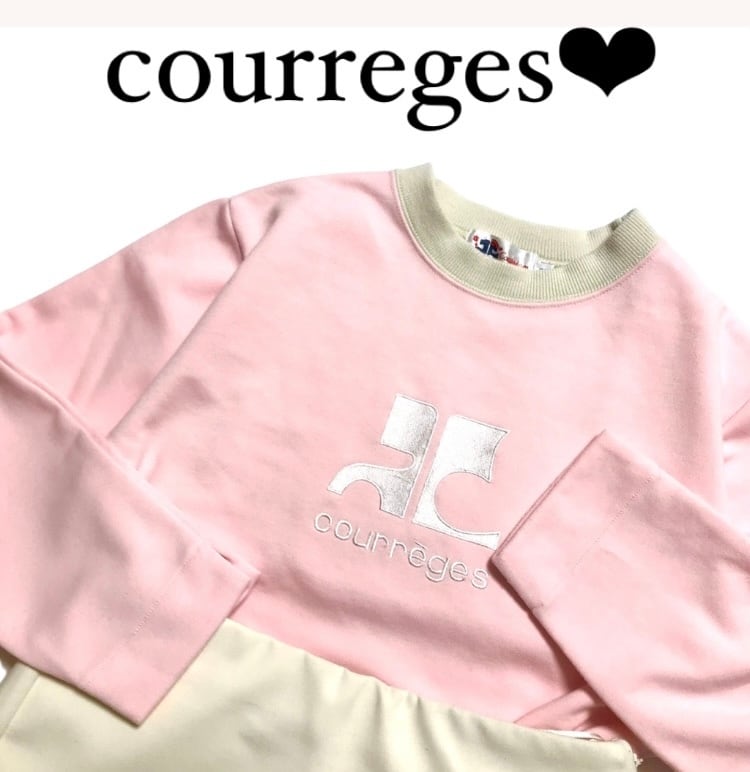 courreges tops クレージュ トップス トレーナー スウェット courreges tops クレージュ トップス トレーナー スウェット
