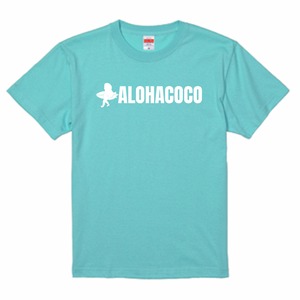ALOHACOCO SURFTIME TEE【ミントグリーン】