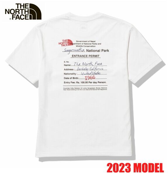 23 THE NORTH FACE 半袖Tシャツ ホワイト L 新品