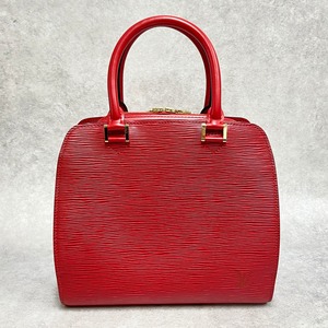 LOUIS VUITTON ルイ・ヴィトン エピ ポンヌフ ハンドバッグ レザー レッド 5088-202112