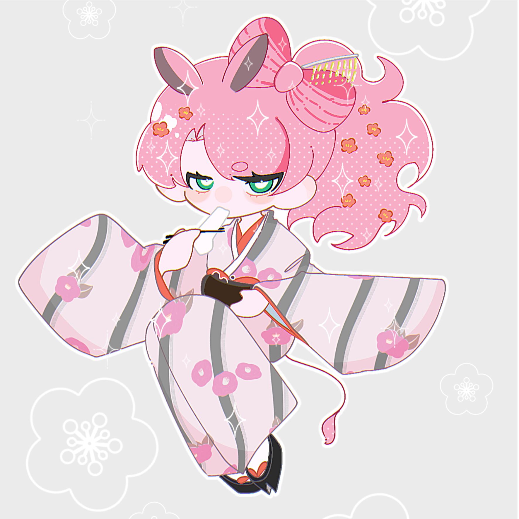 みゅたコラボセット大B_直筆サイン入りポストカード+オリジナルラベル風ステッカー2組付日本酒(美和桜　特別純米酒１８００ｍｌ)