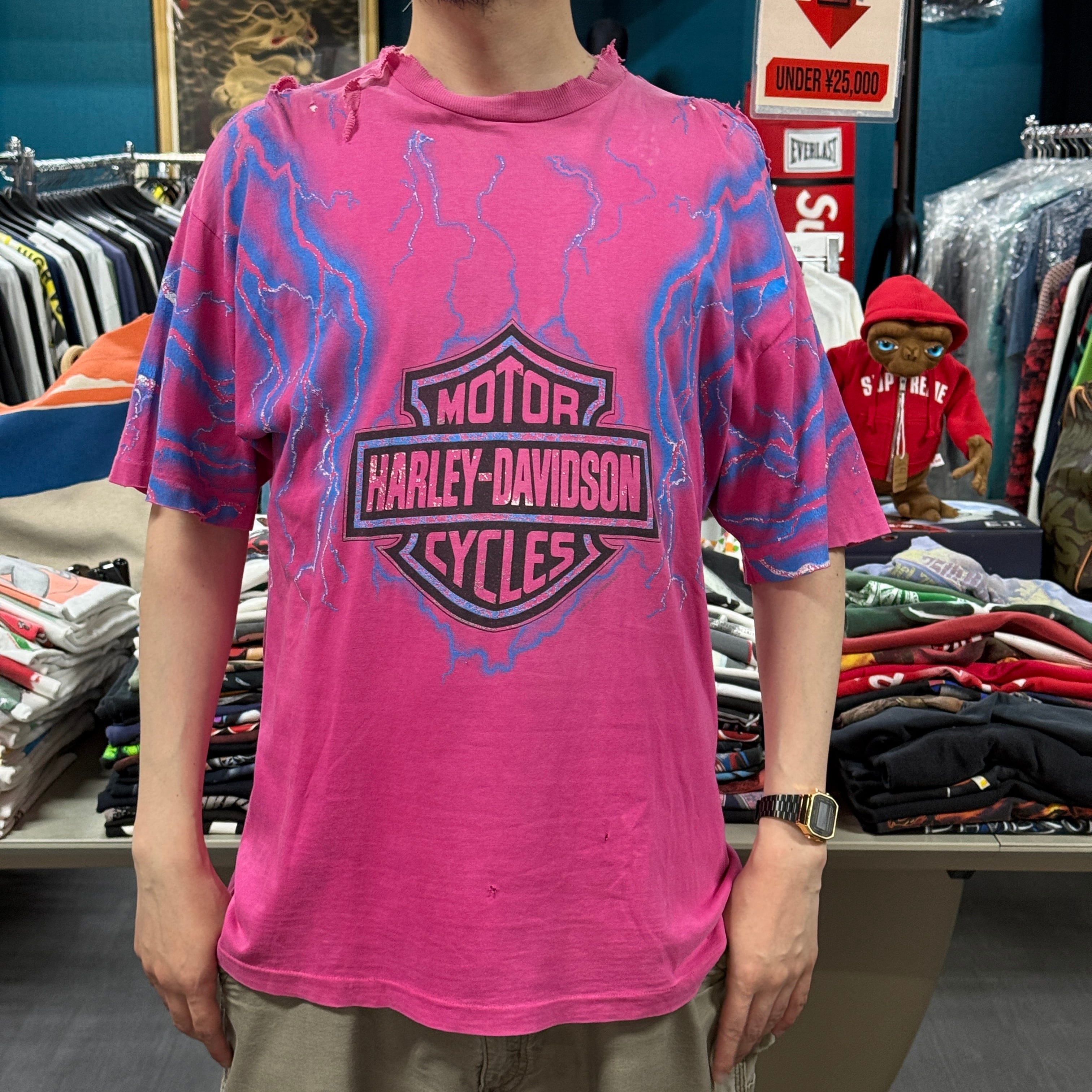 HARLEY-DAVIDSON】ハーレーダビットソン “THUNDER Pattern OVP PINK