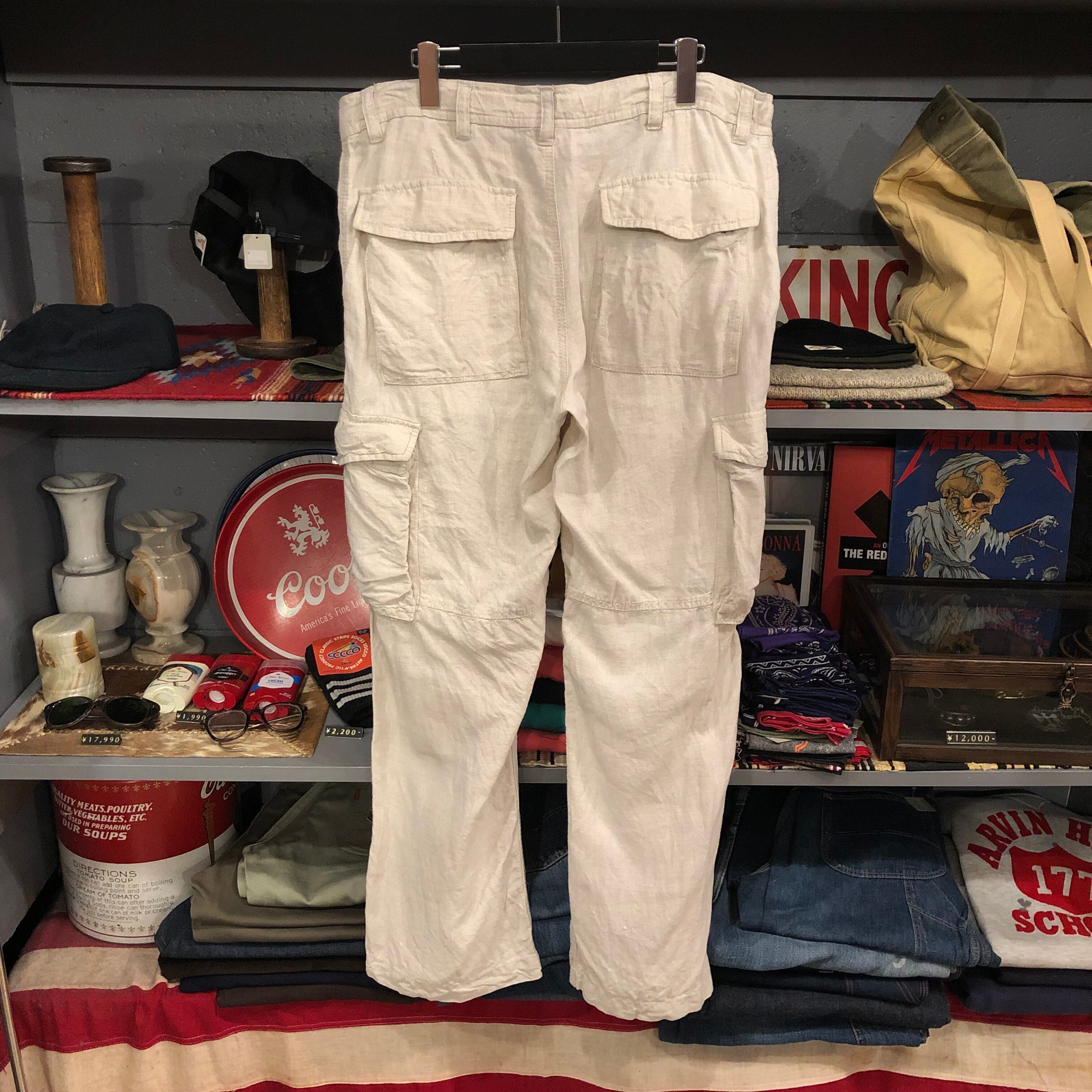 Old Navy Linen Cargo Pants | VOSTOK