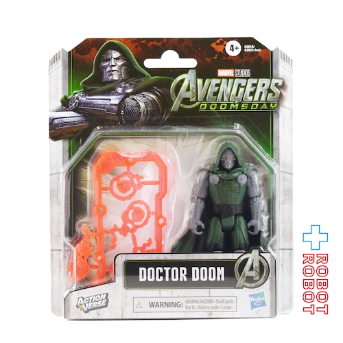 ハズブロ マーベル アベンジャーズ ドゥームズ・デイ アクションバース ドクター・ドゥーム 4.5インチ アクションフィギュア 未開封