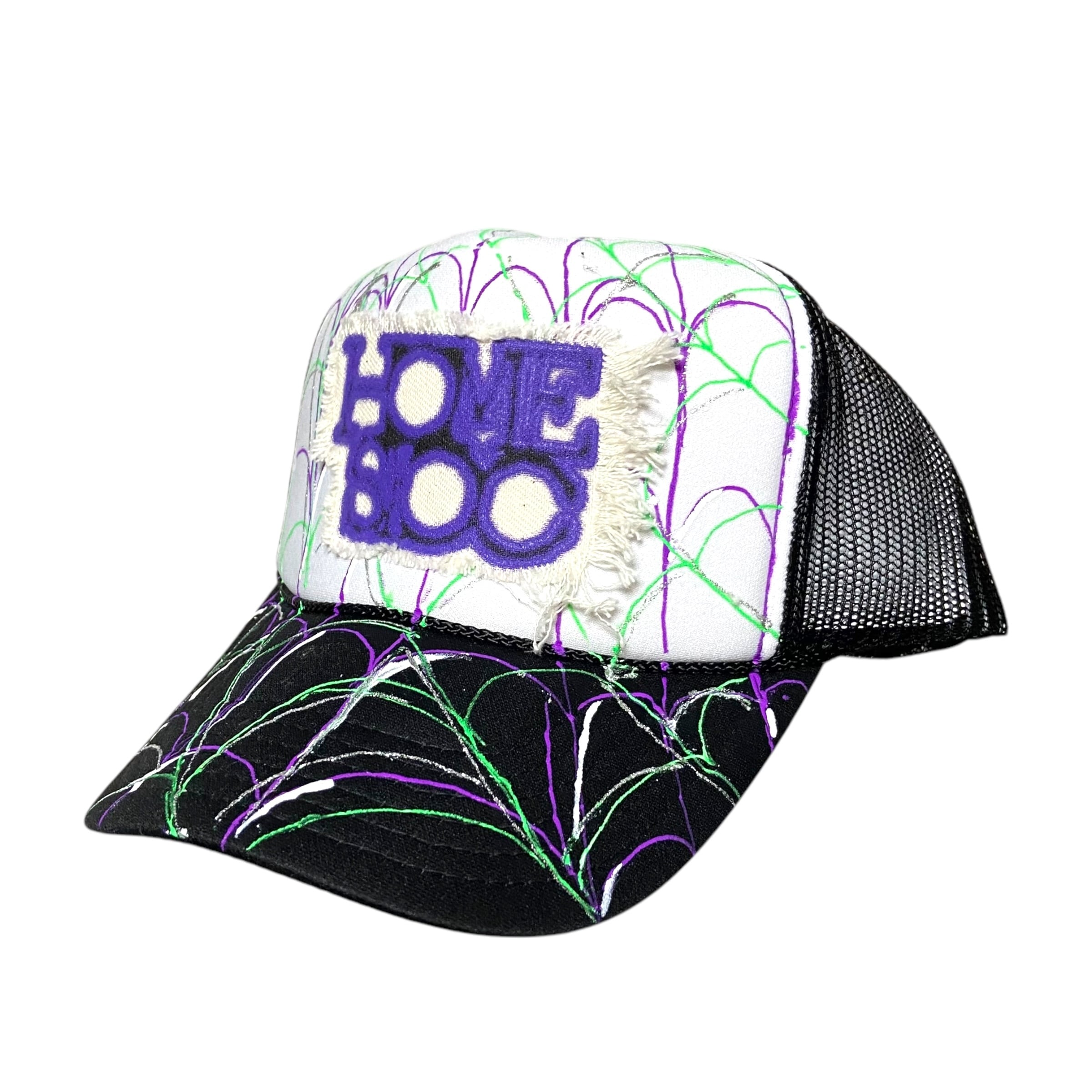 purple haze 5-panel mesh truck hat