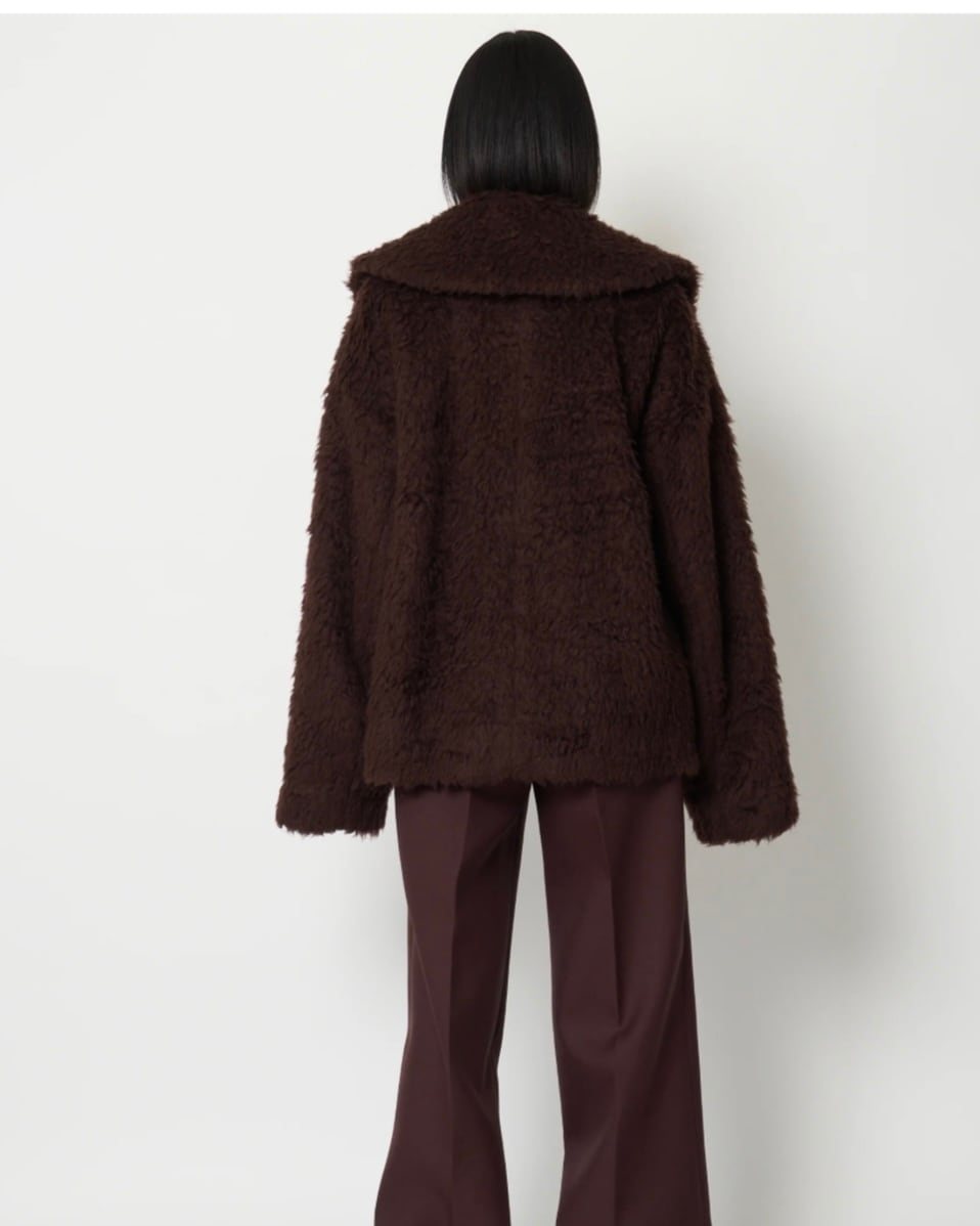 HARUNOBUMURATA】 KADIA - WOOL MOHAIR BOA JACKET | idealclasse