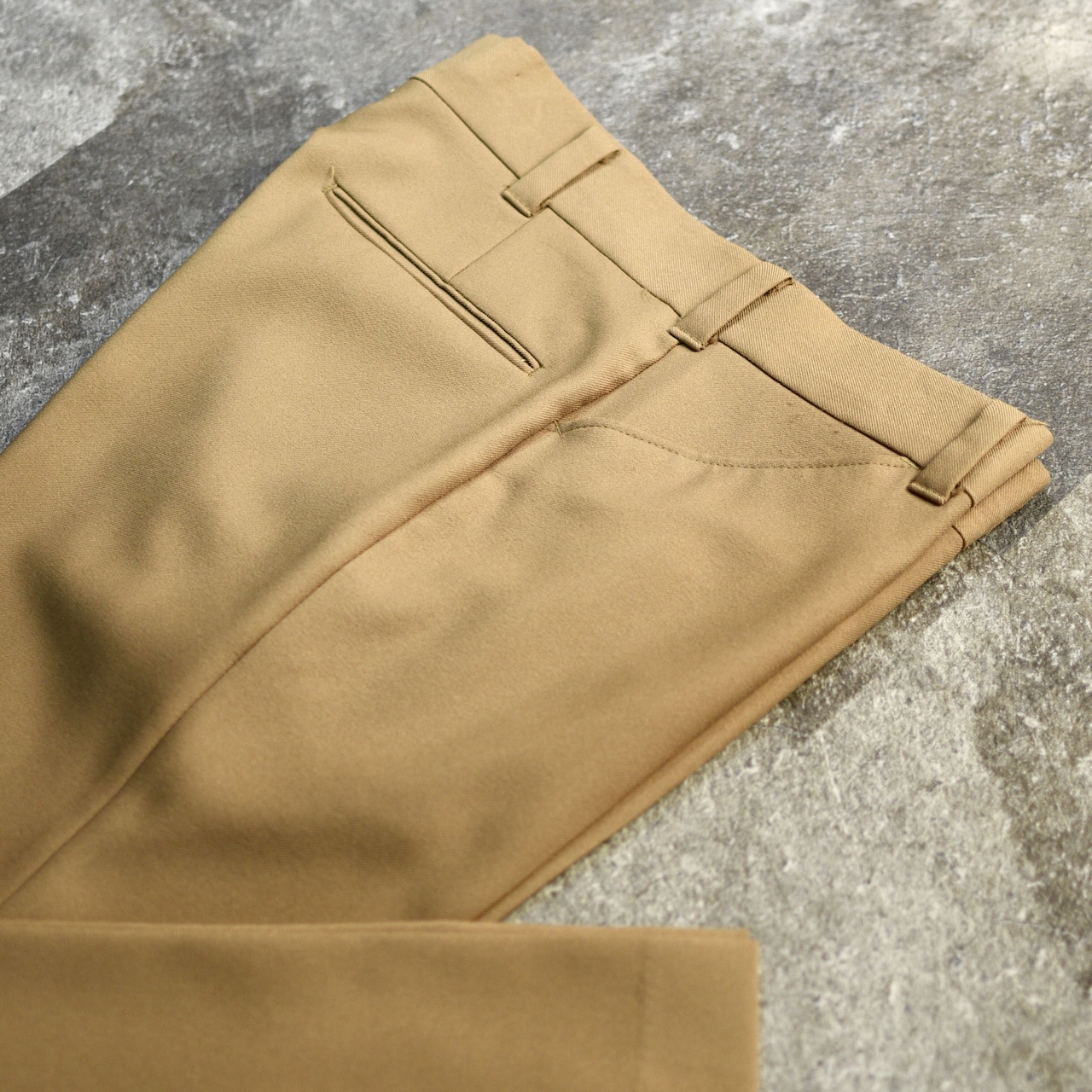 70's JCPenney flare pants gold