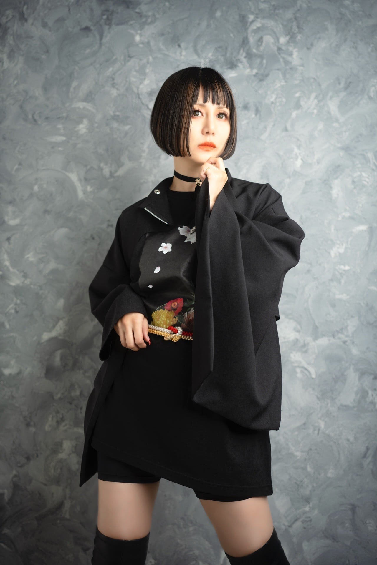 狩衣ショートジャケット Kariginu Short Jacket | shiki