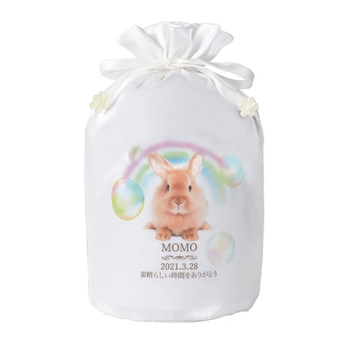 5寸骨壺カバー ワンポイント