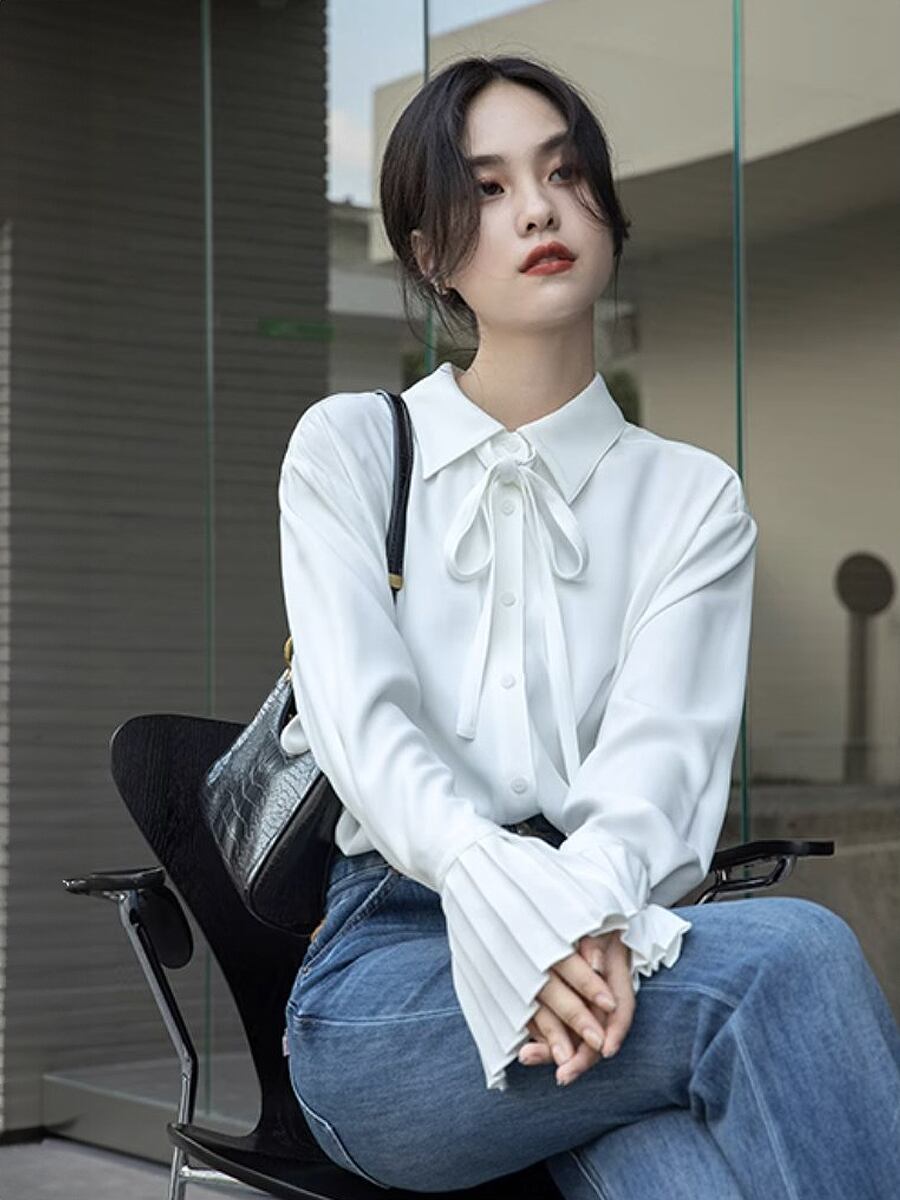 GALERIE VIE フレンチリネン スタンドカラーシャツ フレンチリネン