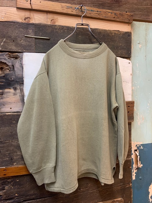 70's hungarian army damege sweat shirt 