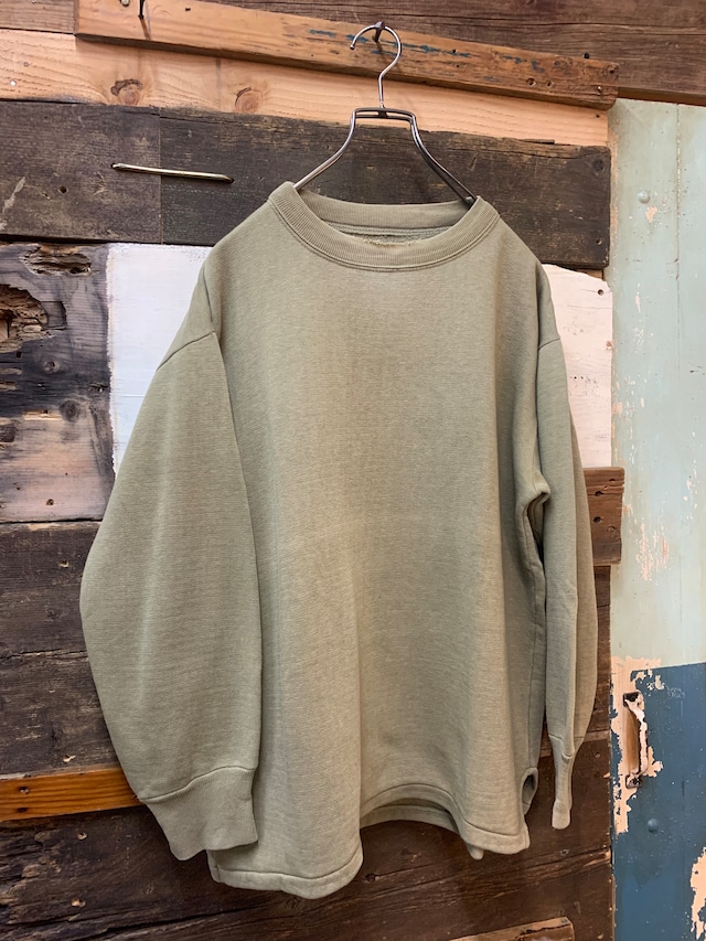 70's hungary army sweat shirt deadstock