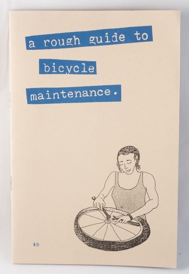 洋書 A Rough Guide to Bicycle Maintenance (Zine)