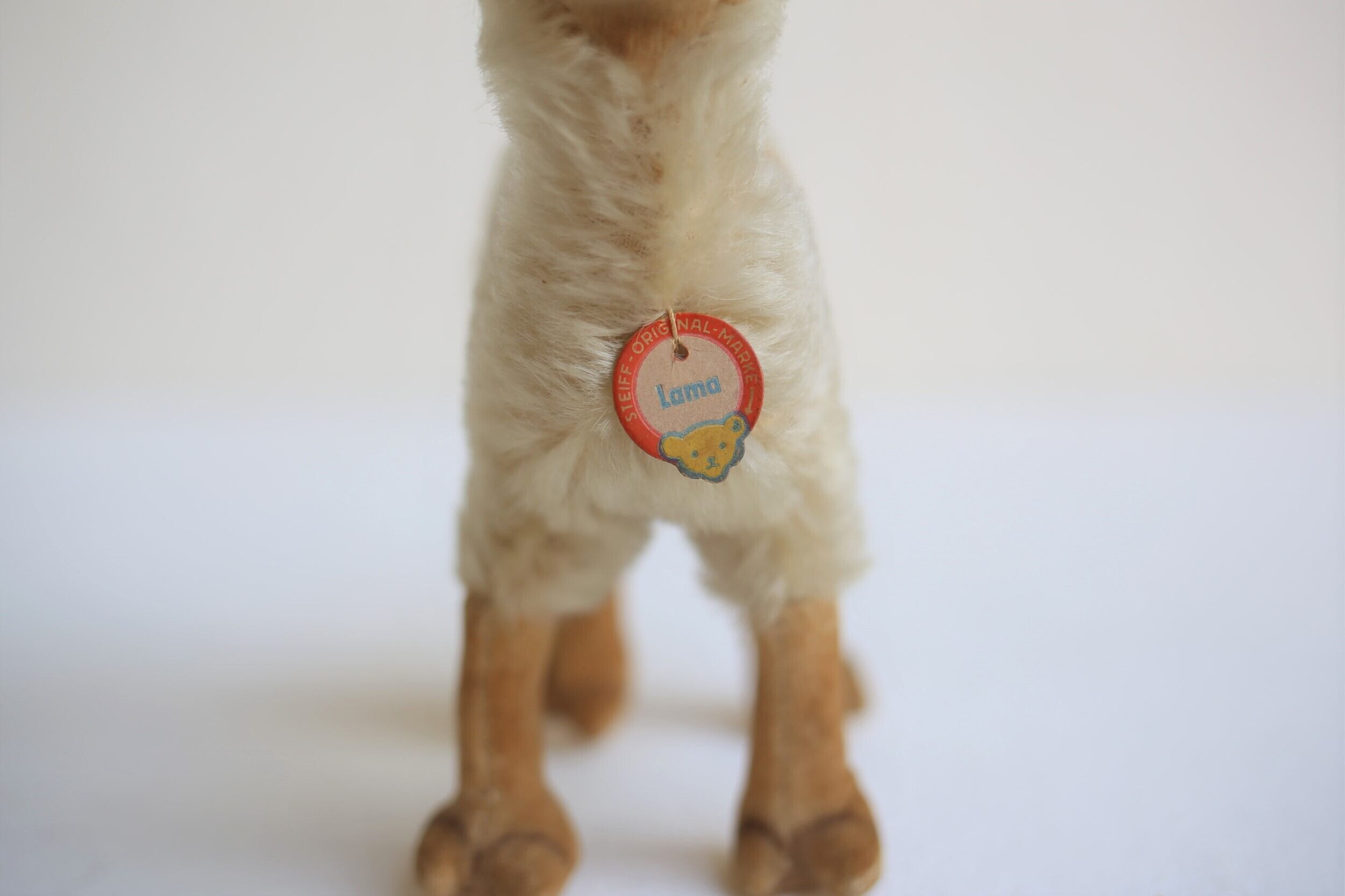 ラマ　Lama steiff ドイツ ヴィンテージ Steiff シュタイフ リャマ『Lama』17cm