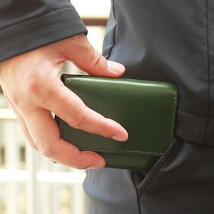 左利き用シームレスミニ財布 各色【受注製作】