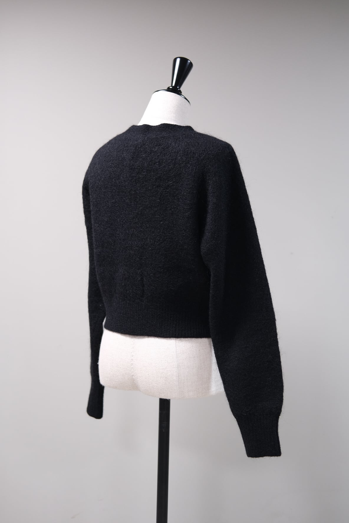 トップス FETICO Jacquard-knit V-neck cardigan FETICO】Jacquard-knit V-neck cardigan | loop
