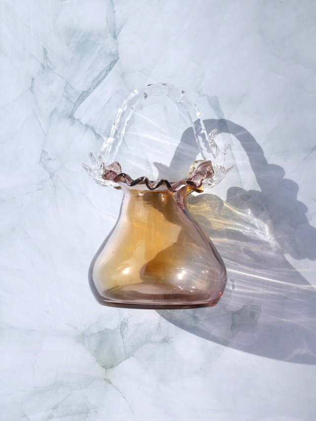 バック型　クリアオレンジパープル