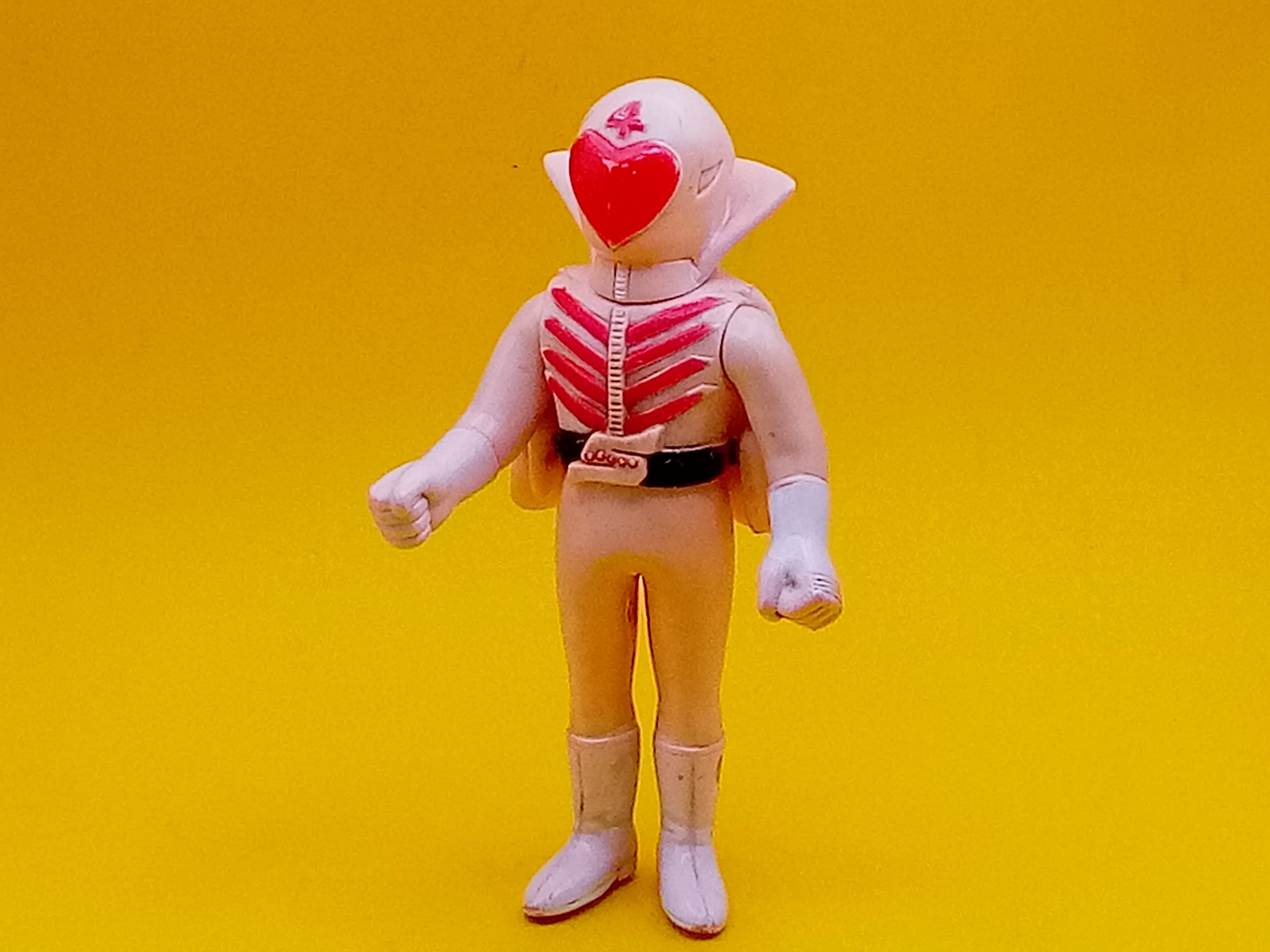 ポピー 秘密戦隊ゴレンジャー モモレンジャー ソフビ ※記名あり  