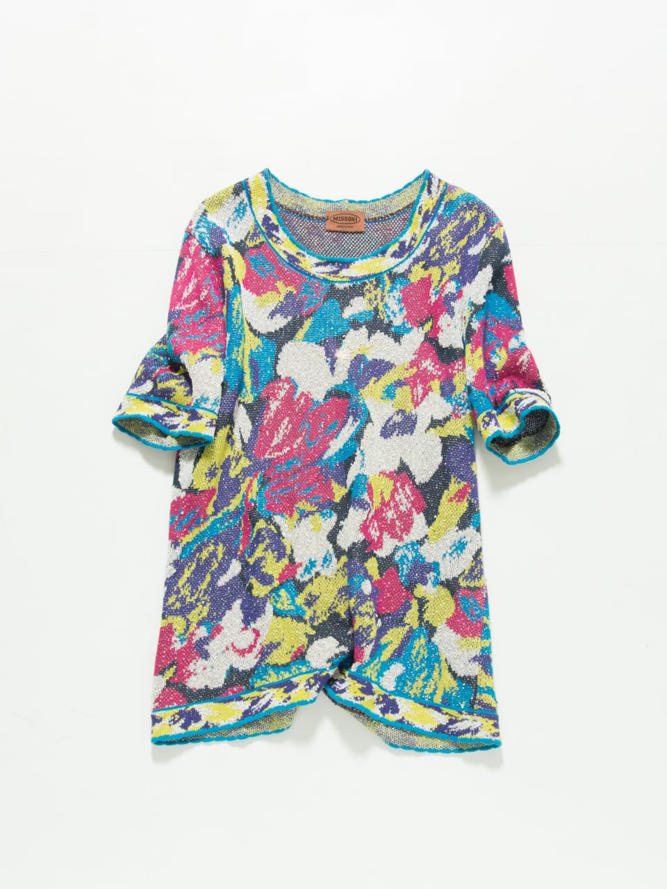 【MISSONI】Made in italy mix color knit（ミッソーニ イタリア製 ミックスカラーニット）1a