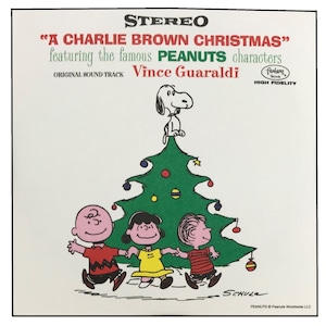 VINCE GUARALDI - A Charlie Brown Christmas（アナログ盤）3インチ
