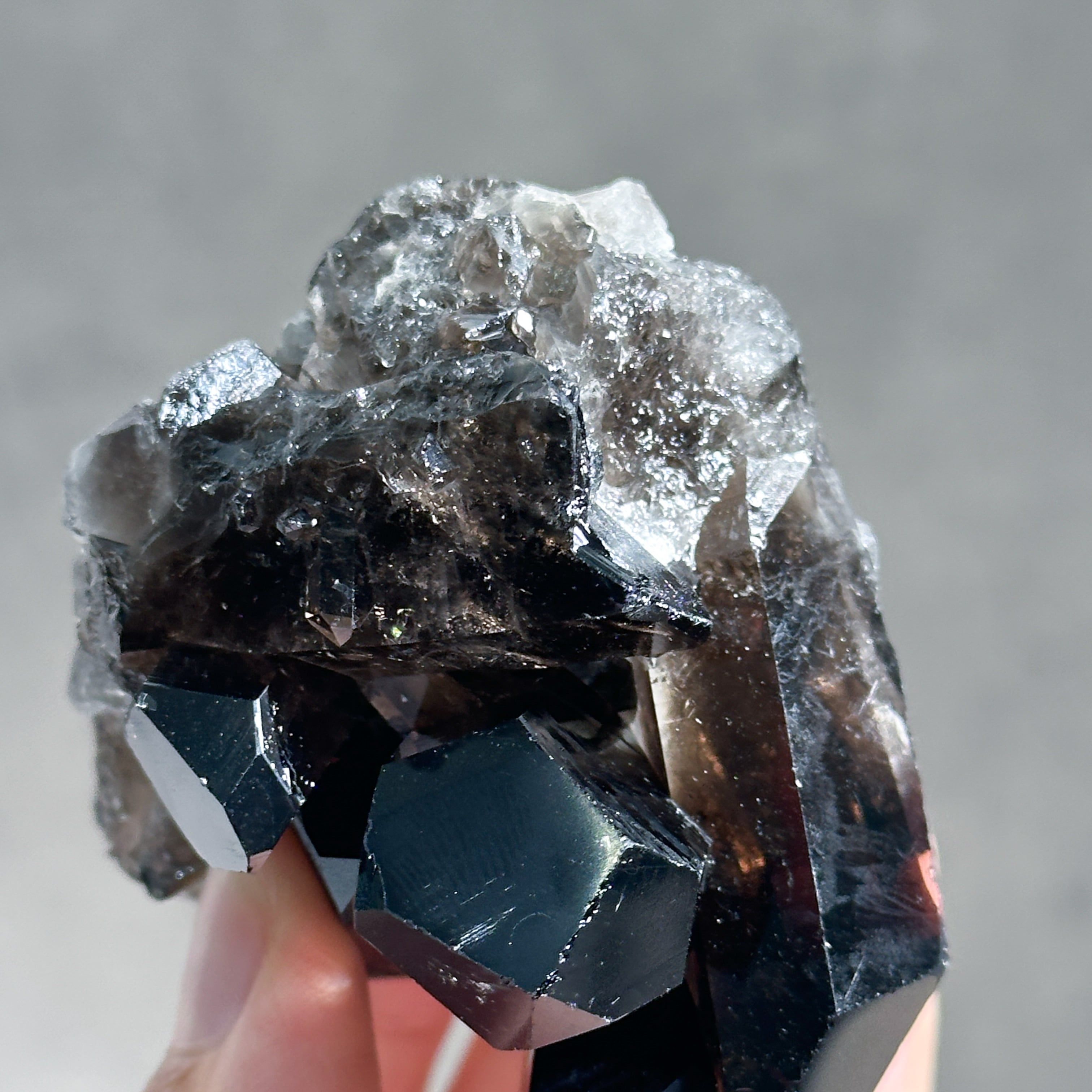 モンドクォーツ2023 ミストが美しいスモーキークォーツ ミナスジェライス産 スモーキークォーツ34◇ Smoky quartz ◇天然石