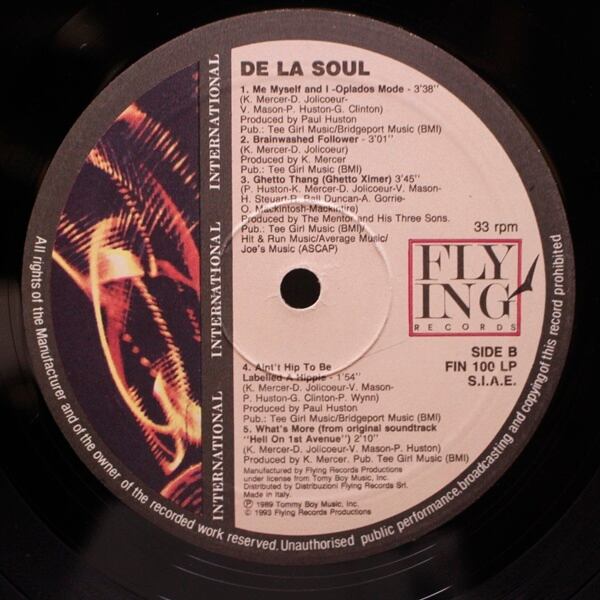 De La Soul / The Best [FIN 100 LP] - 画像5