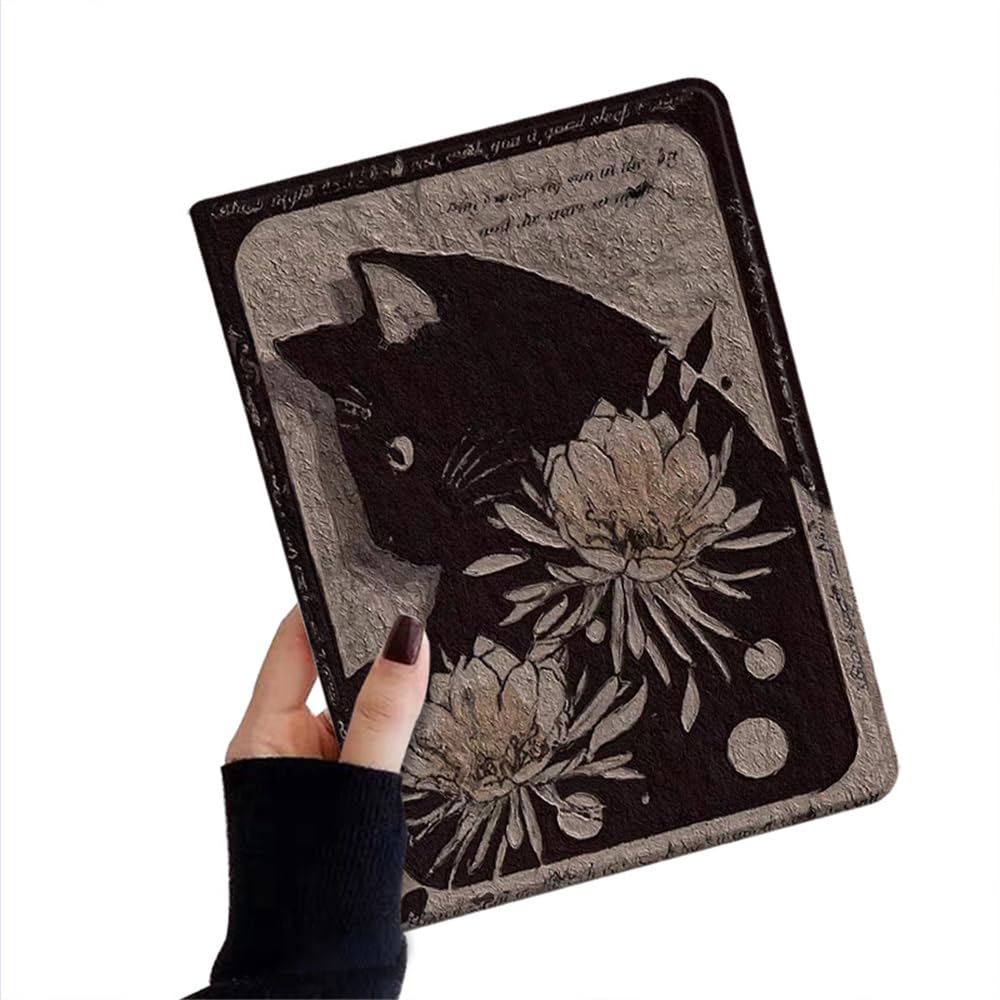 kaidisen 花柄 対応 2024 iPad mini A17 Pro ケース iPad Mini6用 カバー 可愛い レディース 柄付き フラワー オートスリープ Apple Pencil 収納 ブック式 オリジナル 女性,Color 24