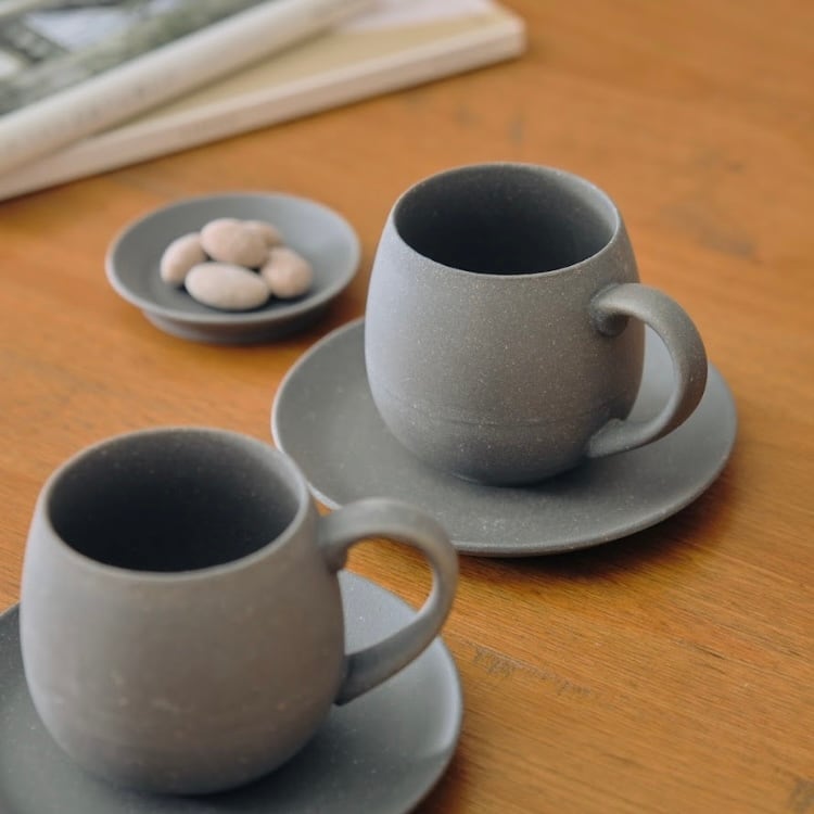 再生備前シリーズ マグカップ グレイカラー | RI- CO from the continue.