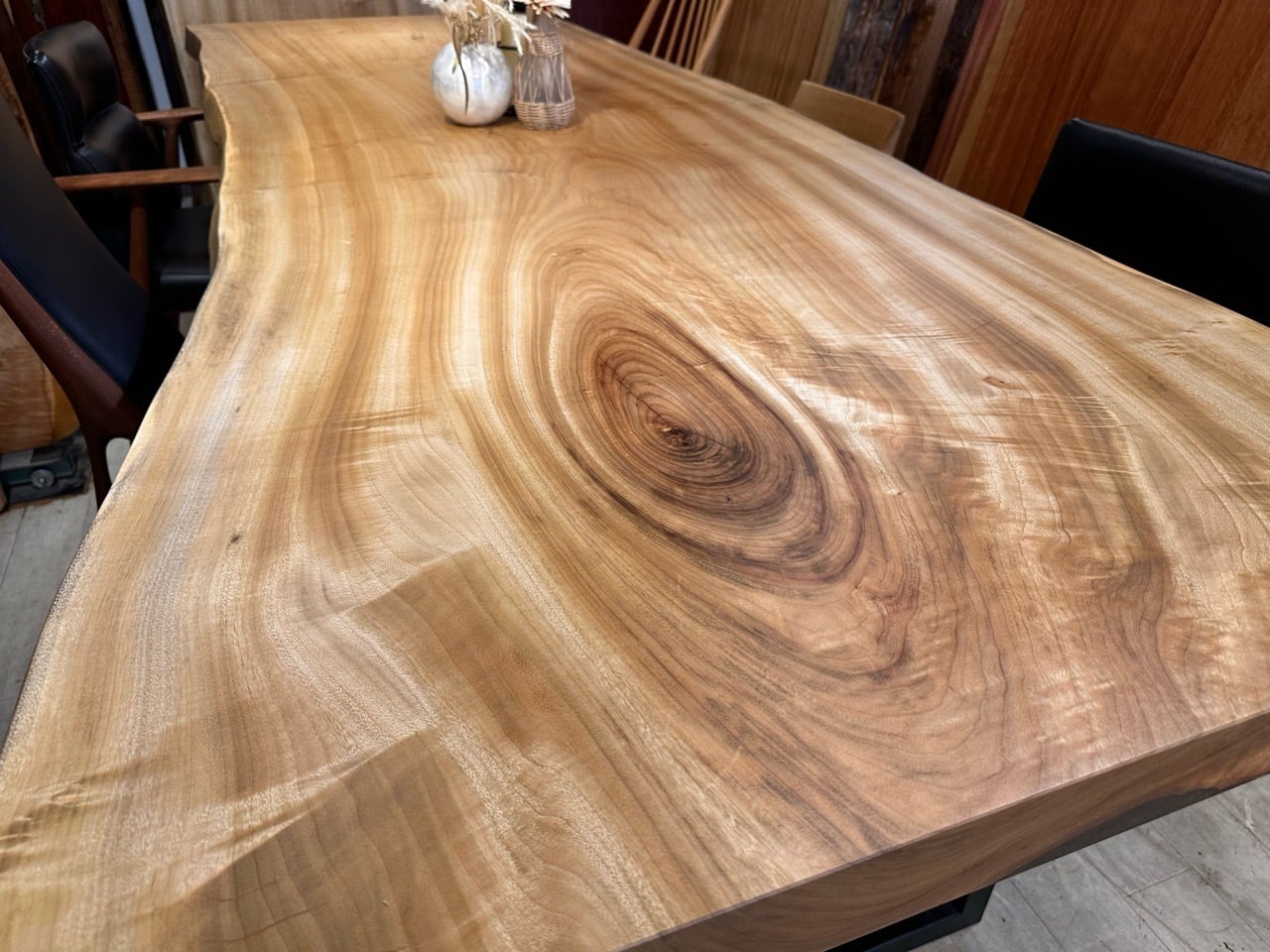 楠（クス）_2700×950-890-930×62_青山店_テーブル天板/一枚板 242285