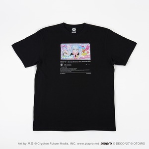 【ダミーロマンス】サムネイルTシャツ / ブラック【予約対象商品】