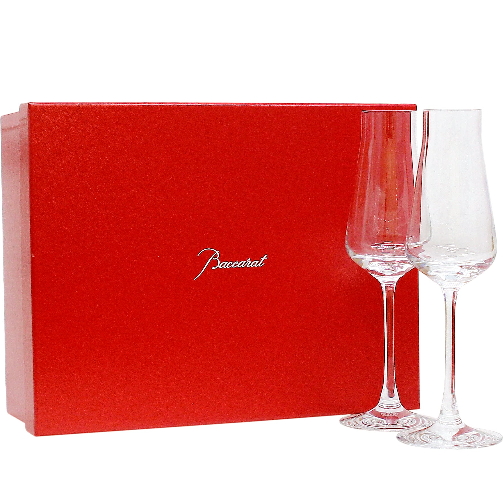 New BACCARAT バカラ シャトーバカラ シャンパンフルート 2客セット