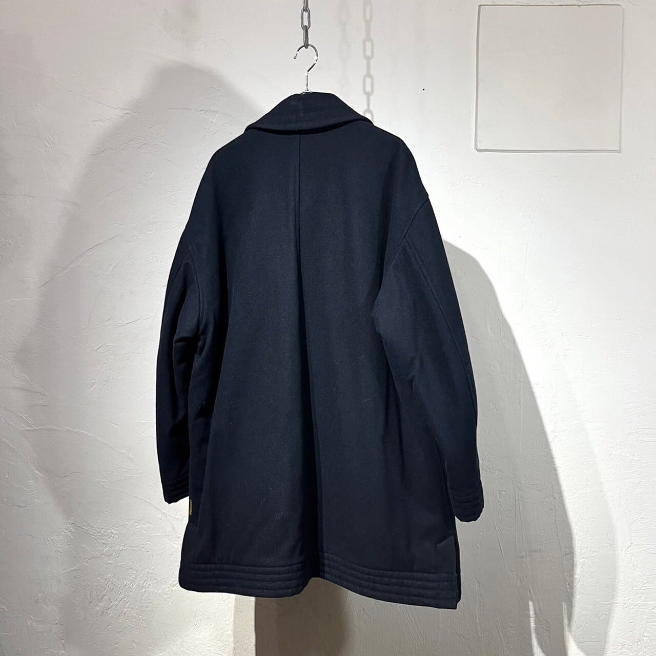 90s ARMANI JEANS Wool Coat | VOLAR