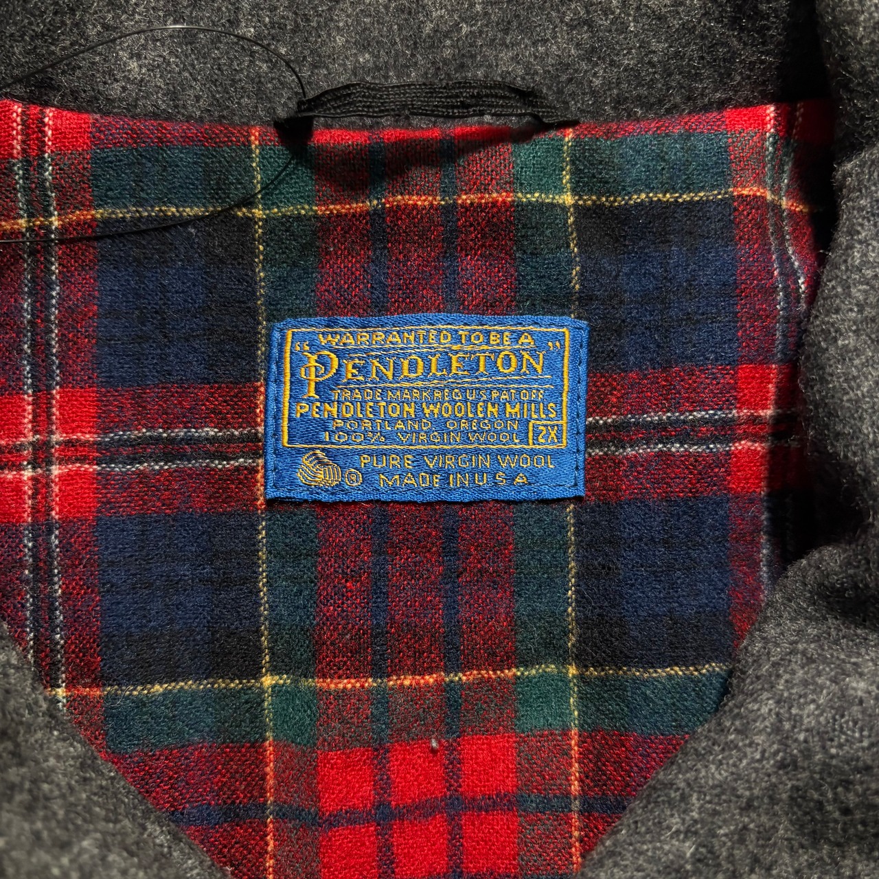 vintage 1970’s PENDLETON wool coverall coat