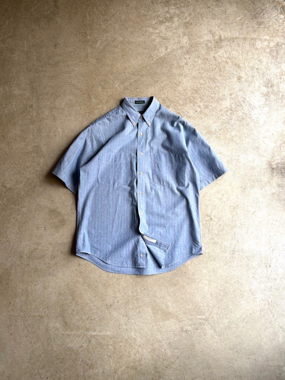 香港製 80’s-90's Eddie Bauer “B/D STRIPE SHIRTS”